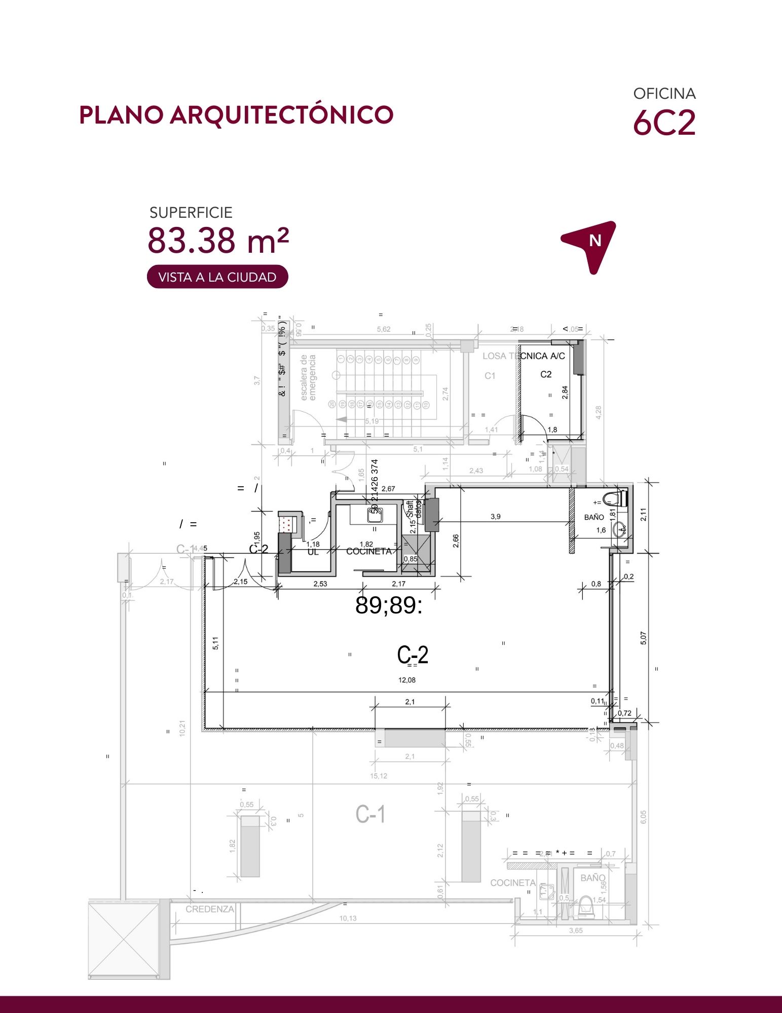 OFICINA 6C2 Ficha Comercial (Falta una foto))